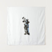 Trumpet Player Wandkleed (Voorkant)