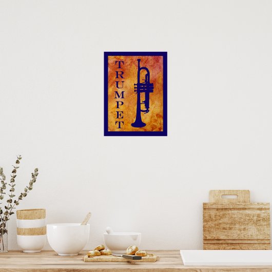 Trumpet Poster (Keuken)