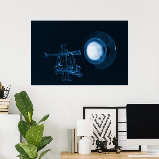 Trumpet Poster (Thuiskantoor)