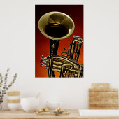 Trumpet Poster Afbeelding van Trumpet (Keuken)