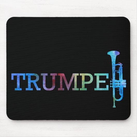 Trumpet-regenboog Muismat (Voorkant)