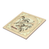 Trumpet Rhythm  Tegeltje (Zijkant)