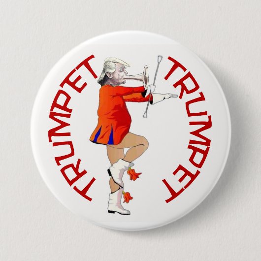 Trumpet Ronde Button 7,6 Cm (Voorkant)