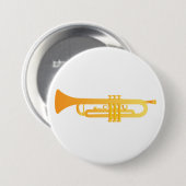 Trumpet Ronde Button 7,6 Cm (Voorkant /achterkant)