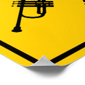 Trumpet-routekaart Poster (Hoek)