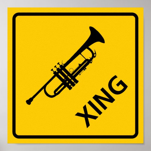 Trumpet-routekaart Poster (Voorkant)