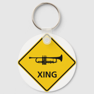 Trumpet-routekaart Sleutelhanger