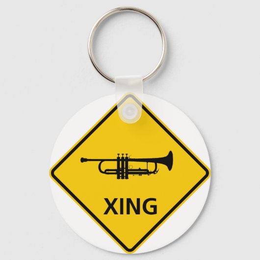 Trumpet-routekaart Sleutelhanger (Voorkant)