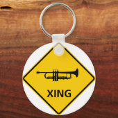 Trumpet-routekaart Sleutelhanger (Voorkant)