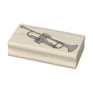Trumpet Rubberstempel