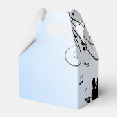 Trumpet Section Blue Music Bedankdoosjes (Achterkant)