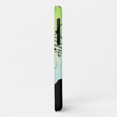 Trumpet Section Green Music Case-Mate iPhone Case (Achterkant/links)