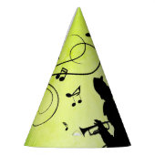 Trumpet Section Green Music Feesthoedjes (Links)