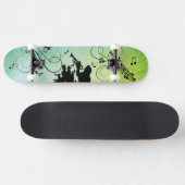 Trumpet Section Green Music Persoonlijk Skateboard (Horizontaal)