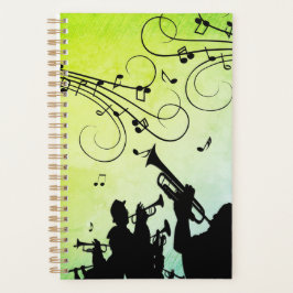 Trumpet Section Green Music Planner