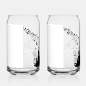 Trumpet Section Jazz Music Blikvorm Glas (Rechts)