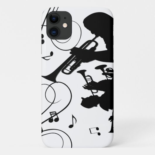 Trumpet Section Jazz Music Case-Mate iPhone Case (Achterkant)