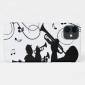 Trumpet Section Jazz Music Case-Mate iPhone Case (Achterkant (horizontaal))