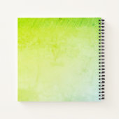 Trumpet Section Jazz Music Green Notitieboek (Achterkant)