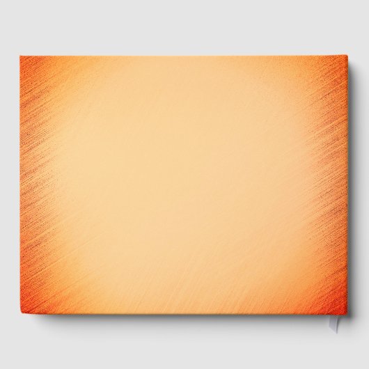 Trumpet Section Jazz Music Oranje Rust Gastenboek (Achterkant)