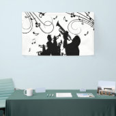 Trumpet Section Jazz Music Spandoek (Beurs)
