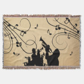 Trumpet Section Robuuste muziek Deken (Voorkant)