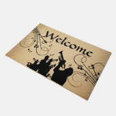 Trumpet Section Robuuste muziek Deurmat (Schuin)