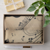 Trumpet Section Robuuste muziek Tissuepapier (Geschenk)