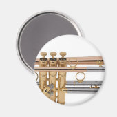 Trumpet-shirt Magneet (Voorkant / Achterkant)