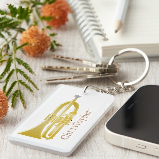 Trumpet Sleutelhanger (Voorkant Rechts)