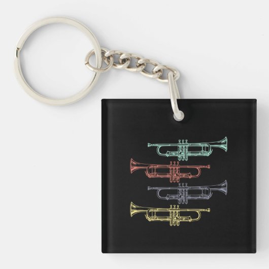Trumpet sleutelhanger (voorkant)