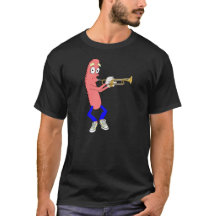 Trumpet-spelbreker donker T-shirt