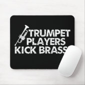 Trumpet spelers Kick Brass. Muismat (Met muis)