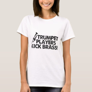 Trumpet spelers Kick Brass. T-shirt