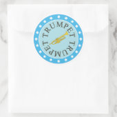 Trumpet stickers vel van 6 (Tas)