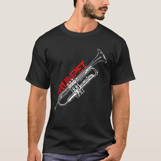 Trumpet T-shirt (Voorkant)