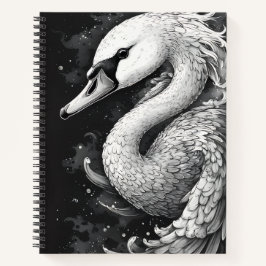 Trumpet the Swan - Side Glance Spiral Notebook Notitieboek