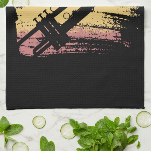 Trumpet  theedoek (Gevouwen)