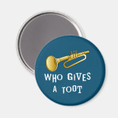 Trumpet Toot Magneet (Voorkant / Achterkant)