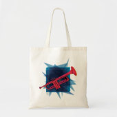 Trumpet Tote Bag (Voorkant)