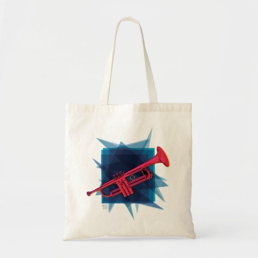 Trumpet Tote Bag (Voorkant)