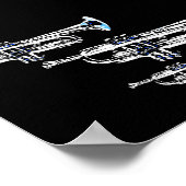 Trumpet Trio Poster (Hoek)