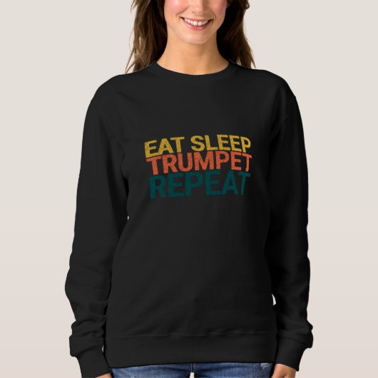 Trumpet Trumpet Player Trui (Voorkant)