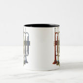 Trumpet Tweekleurige Koffiemok (Center)