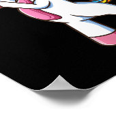 Trumpet Unicorn Marching Band And Jazz Player Gift Poster (Hoek)