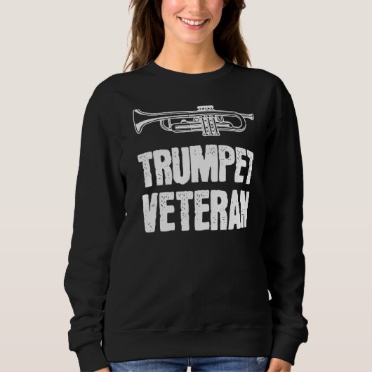 Trumpet Veteraan 1 Trui (Voorkant)