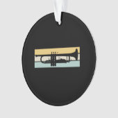 Trumpet Vintage Ornament (voorkant)