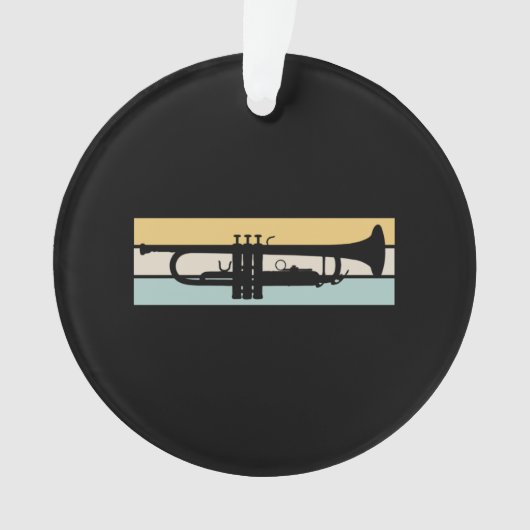 Trumpet Vintage Ornament (voorkant)