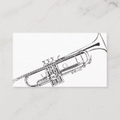Trumpet Visitekaartje (Achterkant)