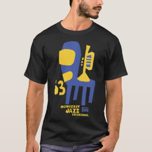 Trumpet VNeck, voorzitter van het festival van Wom T-shirt